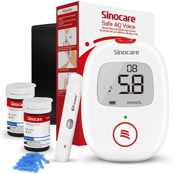 SINOCARE-GLUCOMETRE-